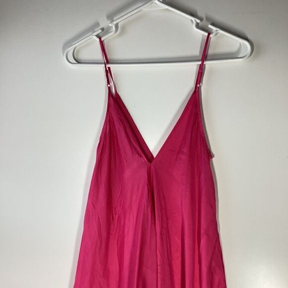 Seafolly Bandana Pink Bay Silk Blend Handkerchief Dress - Picture 8 of 16